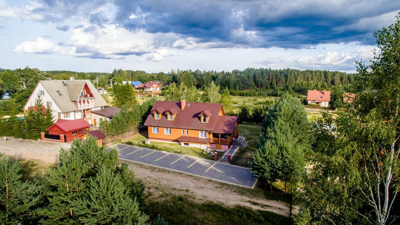 "Rowerowa Przystan" Turystyka Wiejska Nad Jeziorem Serwy W Sercu Puszczy Sucha Rzeczka 외부 사진