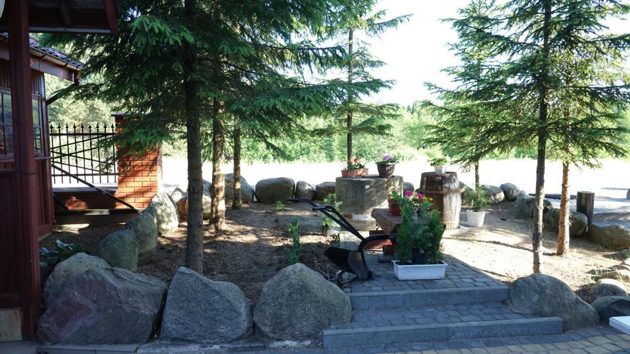 "Rowerowa Przystan" Turystyka Wiejska Nad Jeziorem Serwy W Sercu Puszczy Sucha Rzeczka 외부 사진