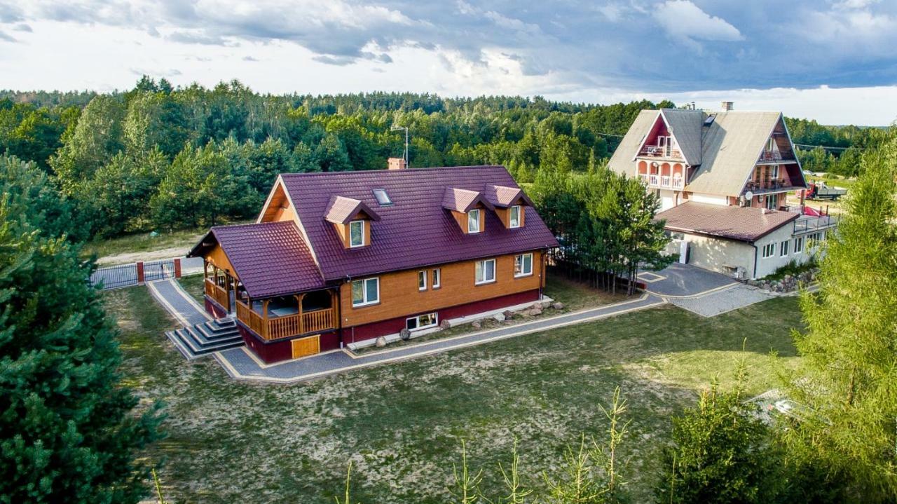 "Rowerowa Przystan" Turystyka Wiejska Nad Jeziorem Serwy W Sercu Puszczy Sucha Rzeczka 외부 사진