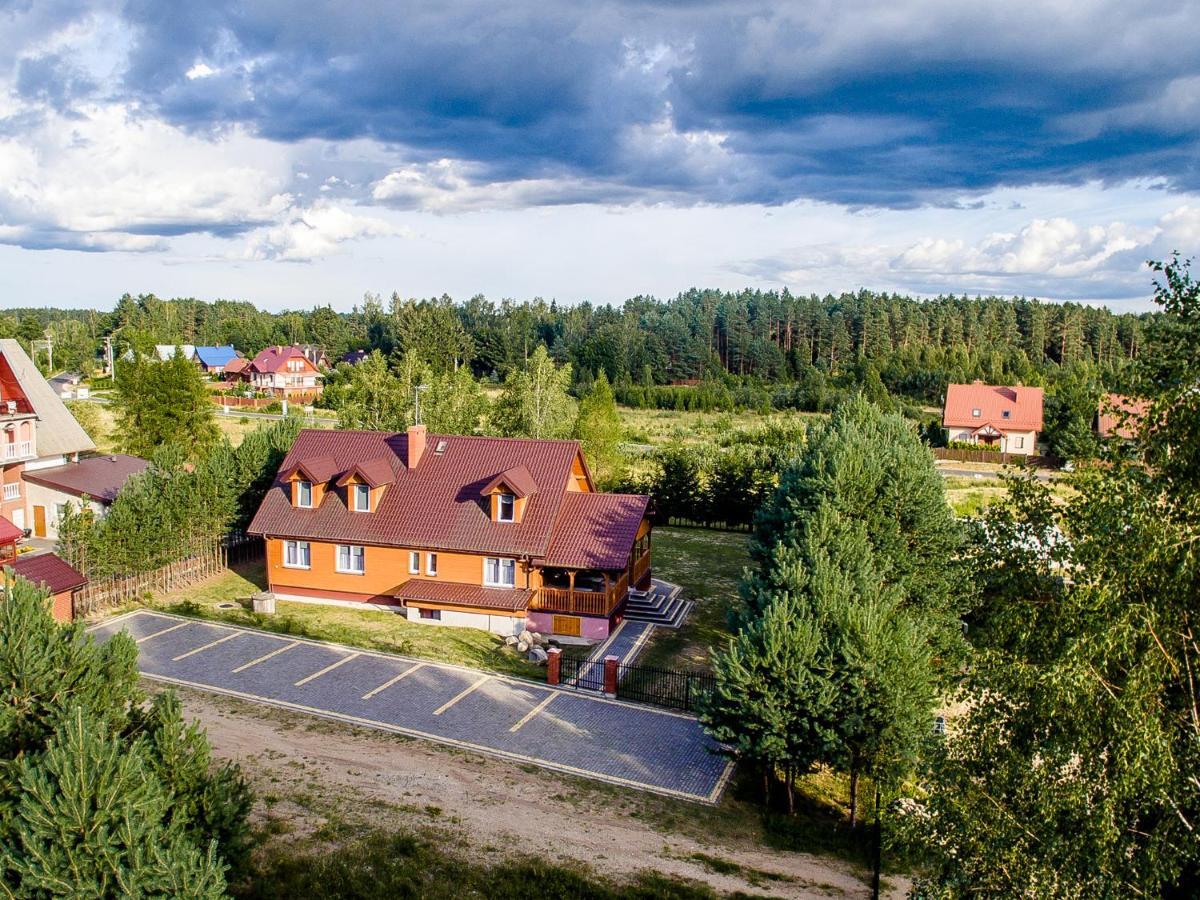 "Rowerowa Przystan" Turystyka Wiejska Nad Jeziorem Serwy W Sercu Puszczy Sucha Rzeczka 외부 사진