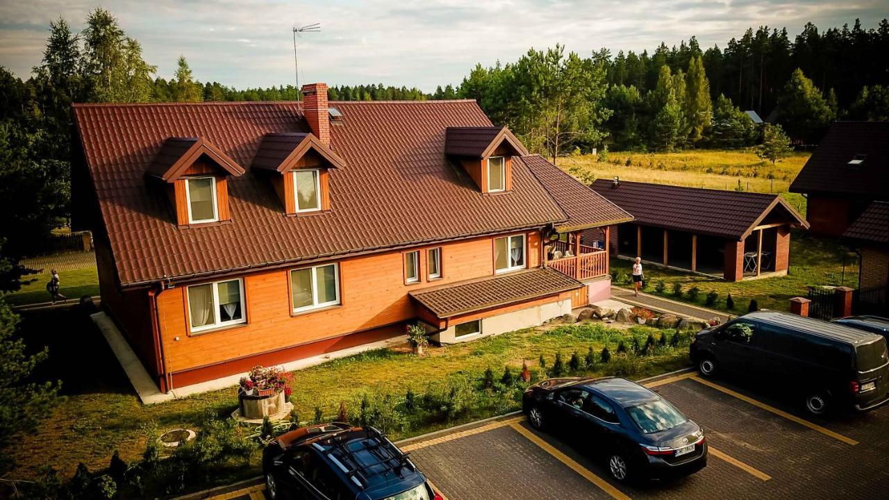 "Rowerowa Przystan" Turystyka Wiejska Nad Jeziorem Serwy W Sercu Puszczy Sucha Rzeczka 외부 사진